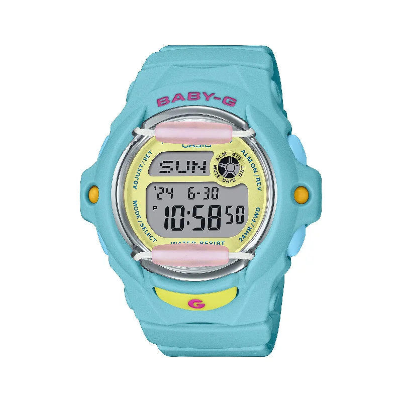 Casio Baby-G BG-169 Lineup Summer Colours Series Blue Resin Band Watch BG169PB-2D BG-169PB-2D BG-169PB-2