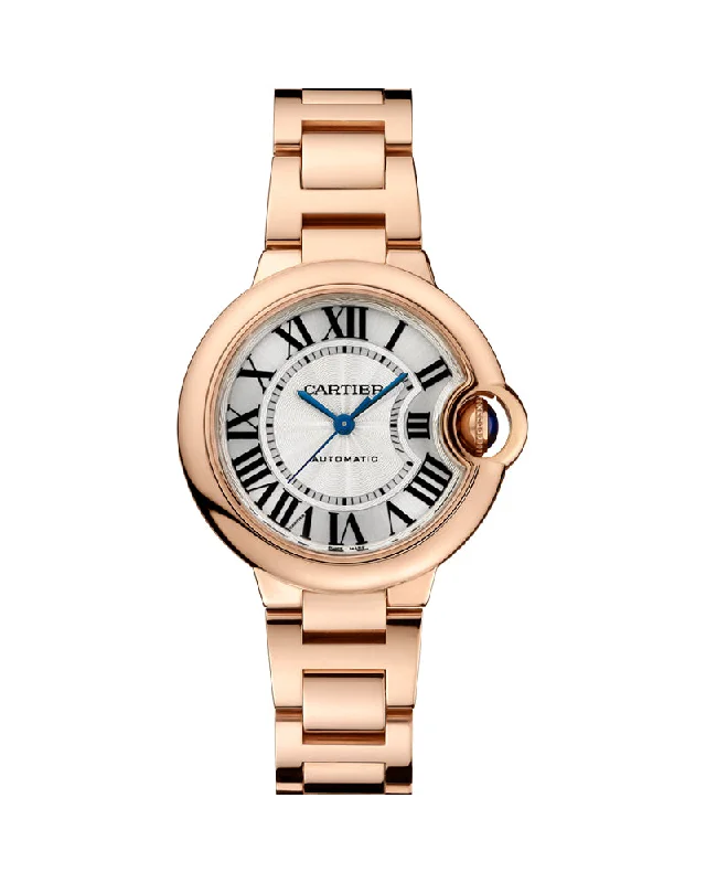 BALLON BLEU DE CARTIER, 33 MM, ROSE GOLD