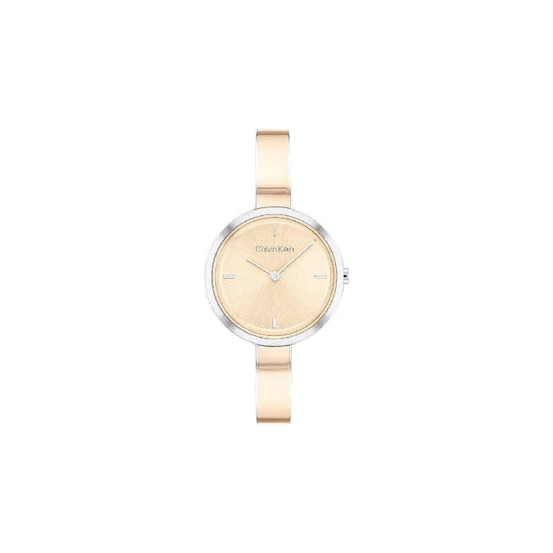 Calvin Klein Iconic Analog Rose Gold Dial Women's Watch-25200188