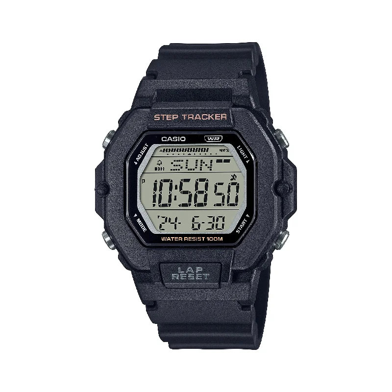 Casio Ladies' Sports Step Tracker Watch LWS2200H-1A LWS-2200H-1A [Kids]