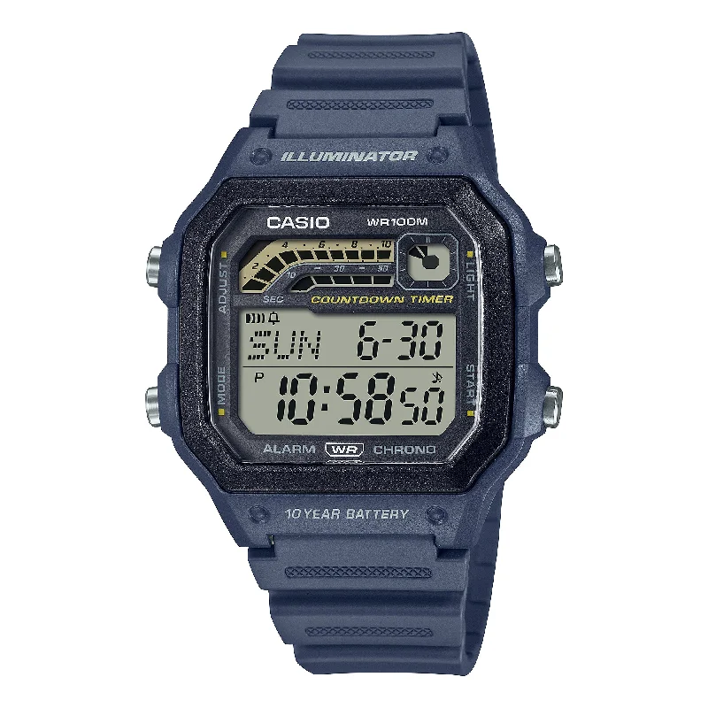 Casio Digital Watch WS1600H-2A WS-1600H-2A