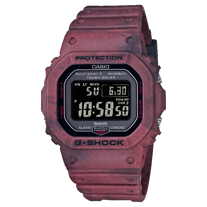 Casio G-Shock Bluetooth’?????¶ôÇï¶ôǝ??’?????¶ôÇï¶ôǝ?’?????¶ôÇï¶ôíôÇïÇ?ÇîÇ??€õ’??ǯ¶ôÇû¶ô¶©Ç??€õ????? Multi Band 6 Tough Solar GW-B5600 Lineup Red Resin Band Watch GWB5600SL-4D GW-B5600SL-4D GW-B5600SL-4