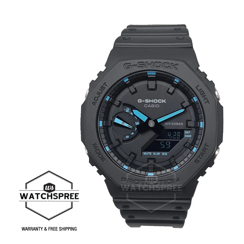 Casio G-Shock Carbon Core Guard Structure Black Resin Band Watch GA2100-1A2 GA-2100-1A2