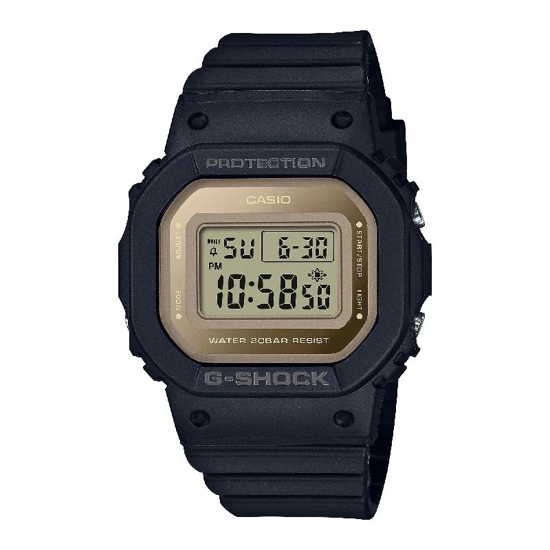 Casio G-Shock for Ladies' Iconic 5600 Series Lineup Black Resin Band Watch GMDS5600-1D GMD-S5600-1D GMD-S5600-1