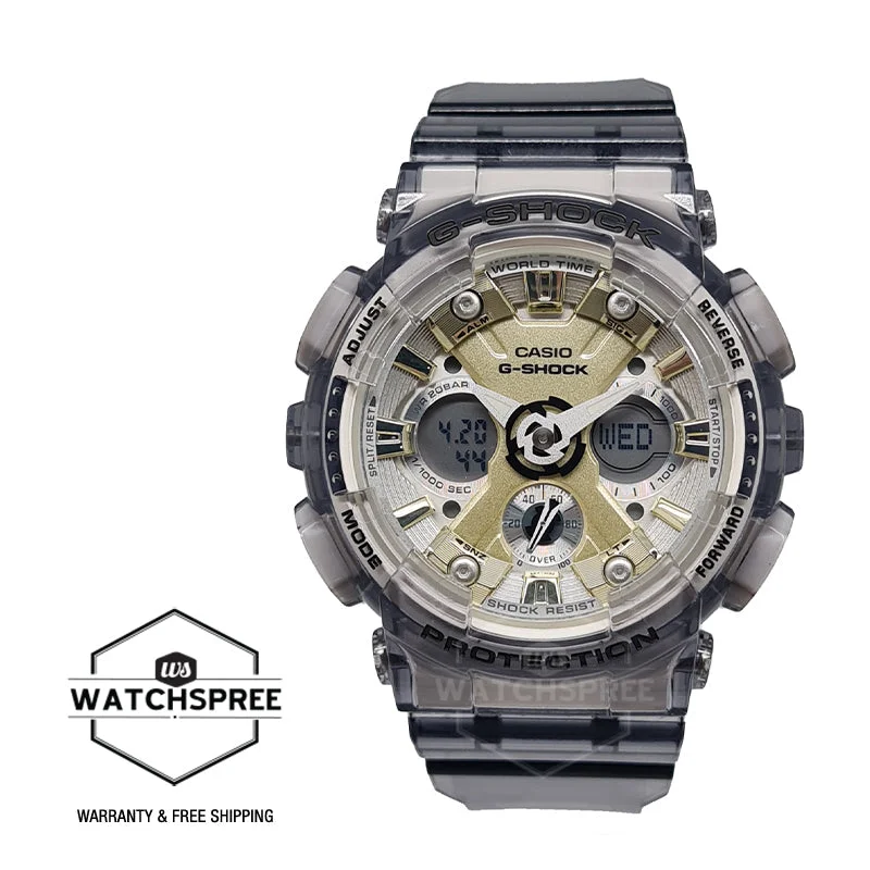 Casio G-Shock for Ladies' See-Through Subtle Grey Resin Band Watch GMAS110GS-8A GMA-S110GS-8A