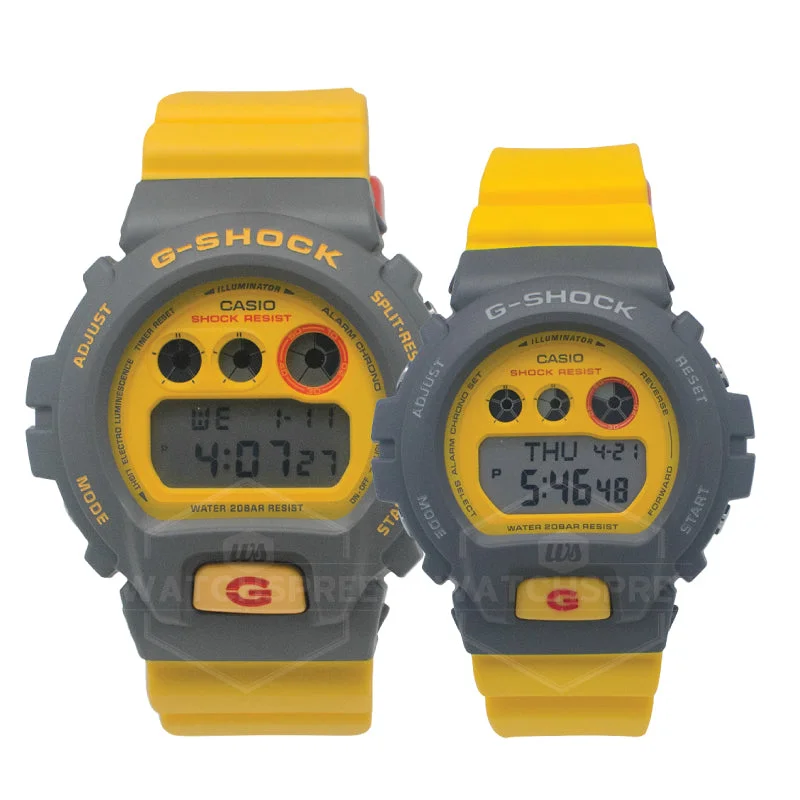 Casio G-Shock & G-Shock for Ladies ’??ǯ¶ôÇû¶ô¶©Ç??€õ????Ç???Ç??€¸’??????Ç???Ç??€¸Ç???Ç??Ç?Çú?90s Sport Series Couple Watches GMDS6900Y-9D / DW6900Y-9D [Couple Watch Set]