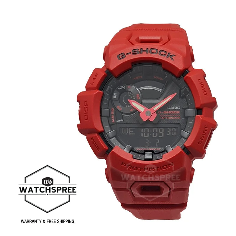 Casio G-Shock G-SQUAD Bluetooth’?????¶ôÇï¶ôǝ??’?????¶ôÇï¶ôǝ?’?????¶ôÇï¶ôíôÇïÇ?ÇîÇ??€õ’??ǯ¶ôÇû¶ô¶©Ç??€õ????? Red Resin Band Watch GBA900RD-4A GBA-900RD-4A