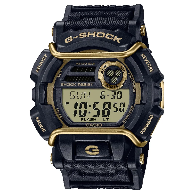 Casio G-Shock GD-400 Lineup Black Resin Band Watch GD400GB-1B2 GD-400GB-1B2