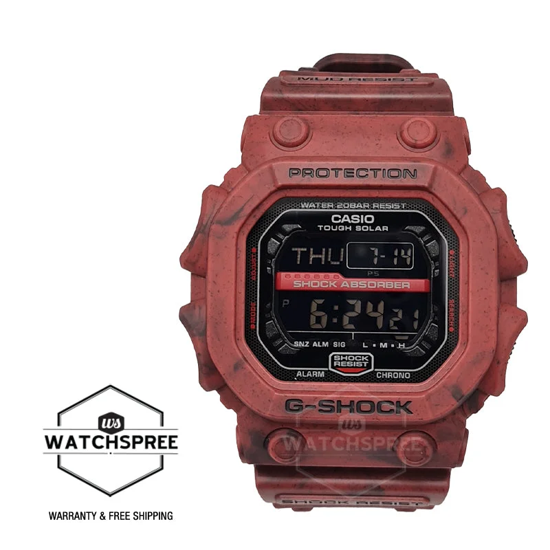 Casio G-Shock GX-56 Lineup Solar Powered Red Resin Band Watch GX56SL-4D GX-56SL-4D GX-56SL-4