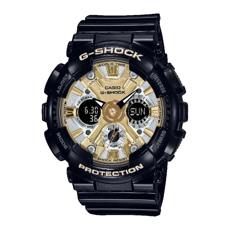 Casio G-Shock for Ladies' Black Resin Band Watch GMAS120GB-1A GMA-S120GB-1A