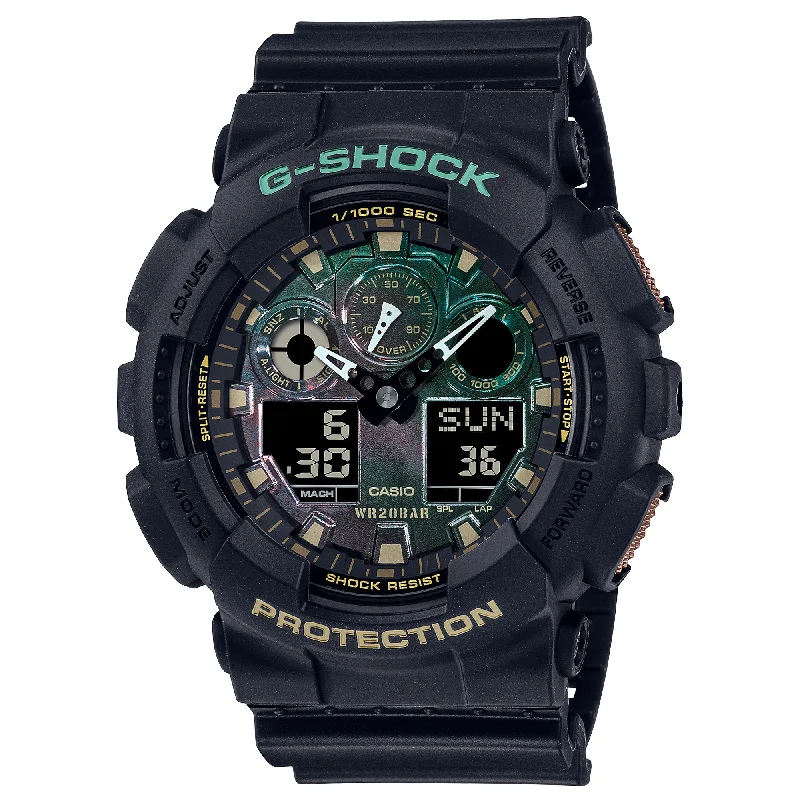 Casio G-Shock GA-100 Lineup Neoclassic Watch GA100RC-1A GA-100RC-1A