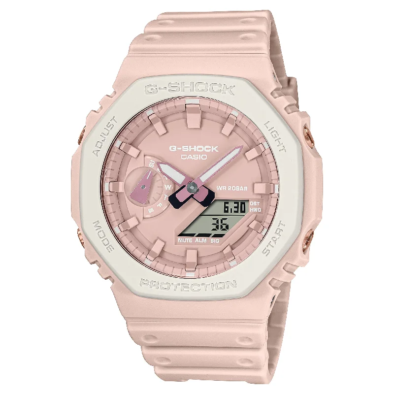 Casio G-Shock GA-2100 Lineup Pink Summer Series Carbon Core Guard Structure  Watch GA2110SL-4A7 GA-2110SL-4A7