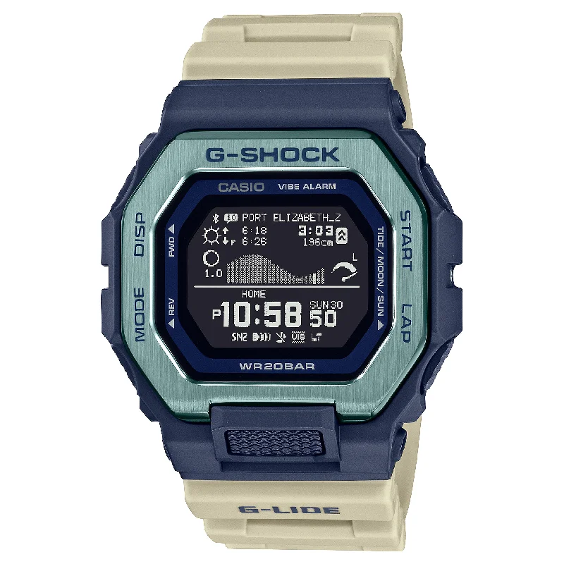 Casio G-Shock G-LIDE GBX-100 Lineup Bluetooth’?????¶ôÇï¶ôǝ??’?????¶ôÇï¶ôǝ?’?????¶ôÇï¶ôíôÇïÇ?ÇîÇ??€õ’??ǯ¶ôÇû¶ô¶©Ç??€õ????? Khaki Resin Band Watch GBX100TT-2D GBX-100TT-2D GBX-100TT-2