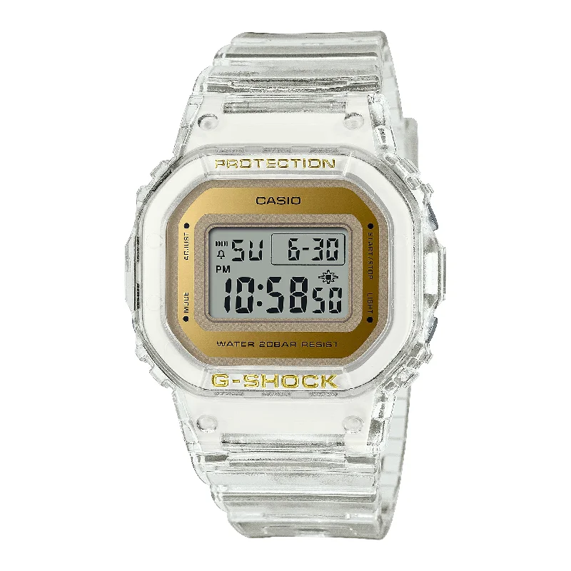 Casio G-Shock for Ladies' Translucent Resin Band Watch GMDS5600SG-7D GMD-S5600SG-7D GMD-S5600SG-7