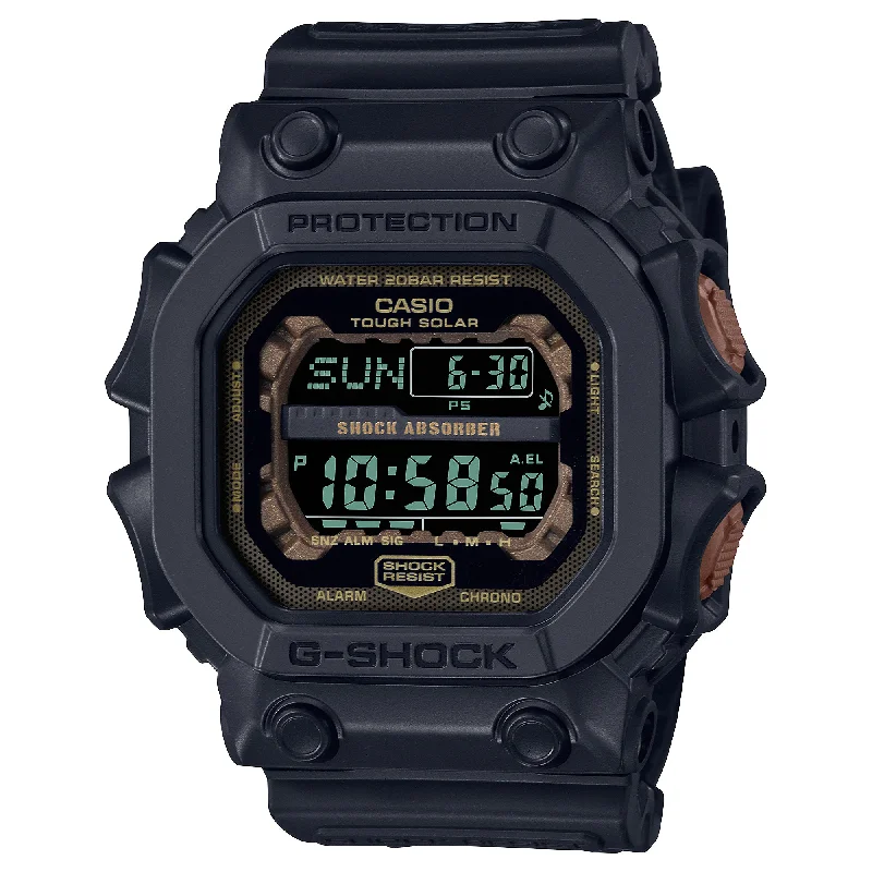 Casio G-Shock GX-56 Lineup Solar Powered Black Resin Band Watch GX56RC-1D GX-56RC-1D GX-56RC-1