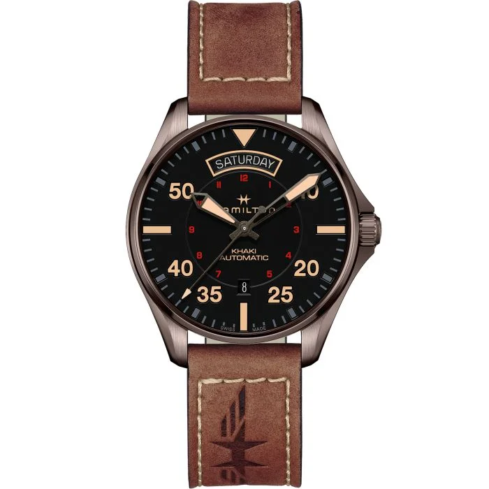 Hamilton Khaki Aviation Day Date Auto H64605531