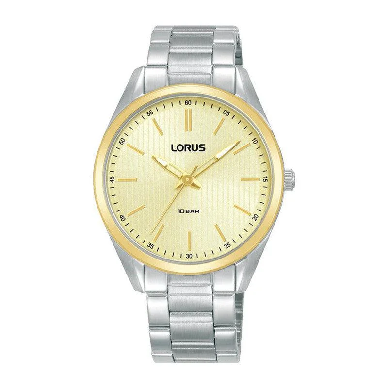 Lorus Ladies Light Champagne Sunray Dial Sports Watch