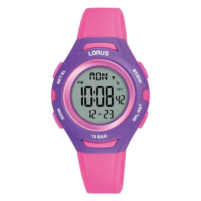 Lorus Ladies Sport Digital Plastic Watch