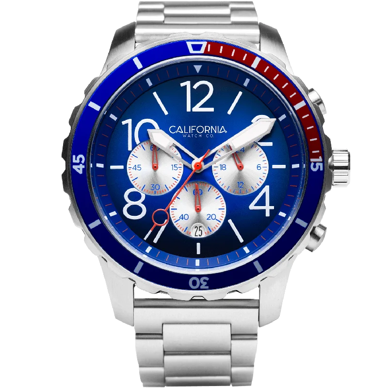 Mavericks Chrono SS Navy Red