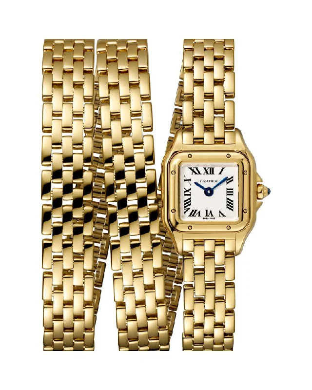 PANTHERE DE CARTIER, MINI, TRIPLE LOOP, YELLOW GOLD