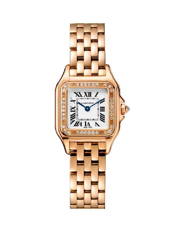 PANTHERE DE CARTIER, SMALL, ROSE GOLD, DIAMONDS