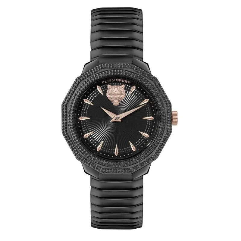 Plein Sport Dynasty Black Analog Watch 37mm