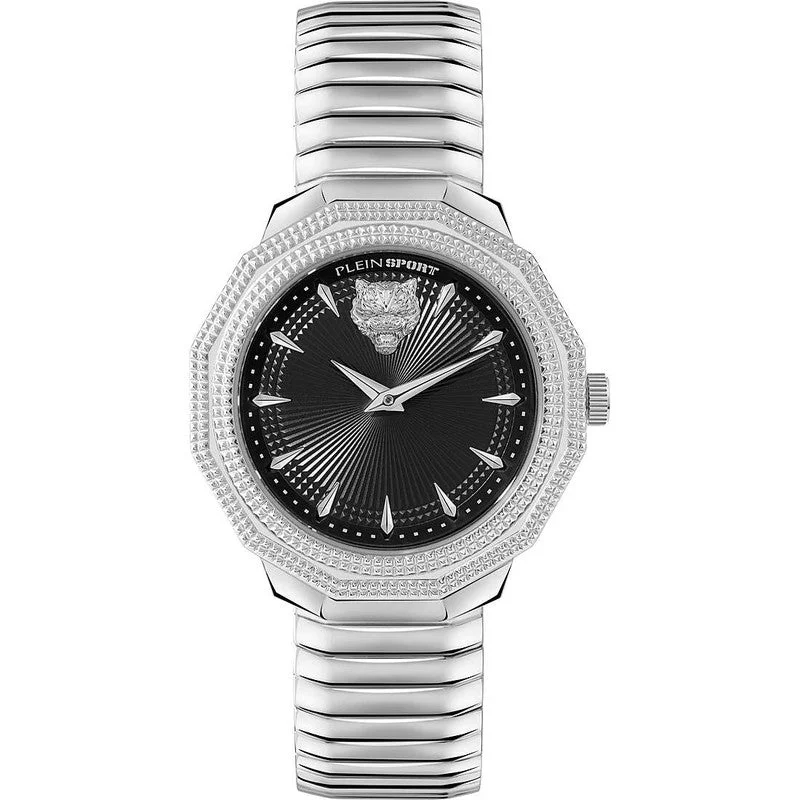 Plein Sport Dynasty Silver Analog Watch 37mm