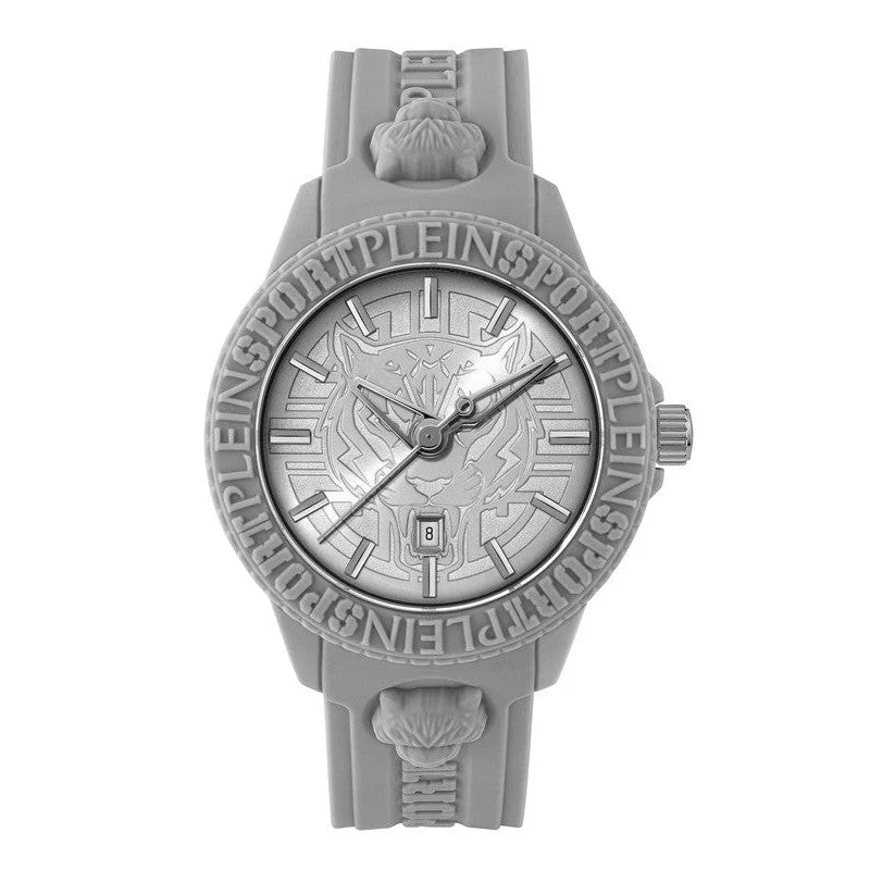 Plein Sport Fearless Grey Analog Watch 43mm