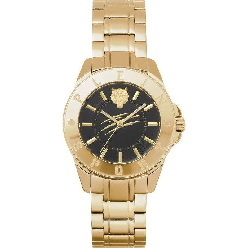 Plein Sport Glam Gold Analog Watch 40mm