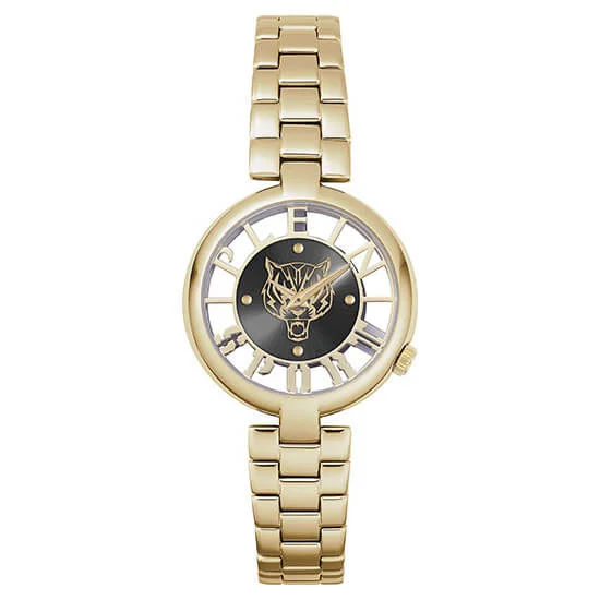 Plein Sport Tiger Luxe Gold Analog Watch 36mm