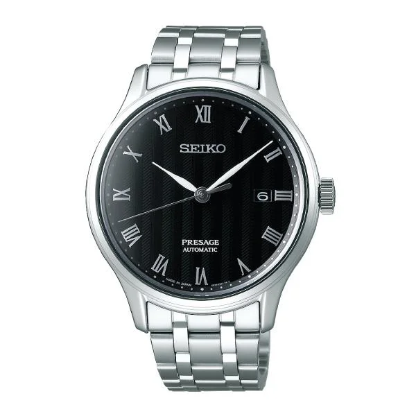 Seiko Presage (Japan Made) Automatic Silver Stainless Steel Band Watch SRPC81J1 (Not For EU Buyers) (LOCAL BUYERS ONLY)