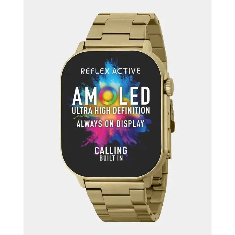 Series 29 Reflex Active Amoled Pale Gold Bracelet Smart Calling Watch