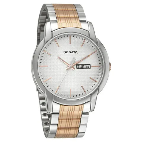 Beyond Gold Analog Stainless Steel Men