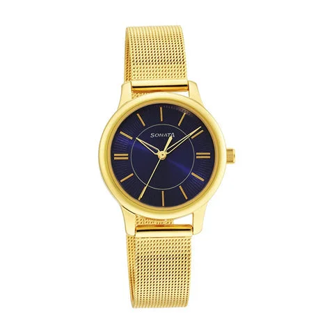 Classicâ Gold Analog Stainless Steel Men