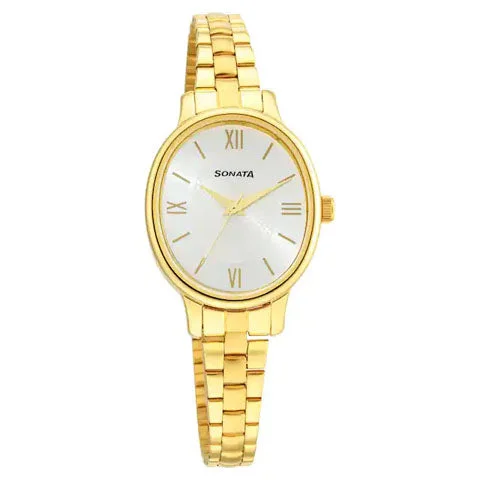 Classicâ Gold Analog Stainless Steel Men