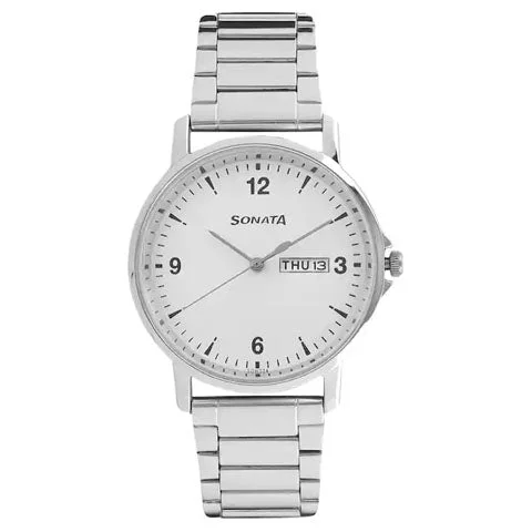 Essentials Analog Stainless Steel Men