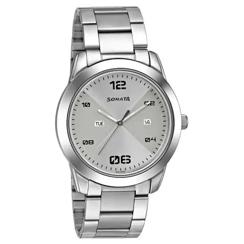 Trndz Analog Stainless Steel Men