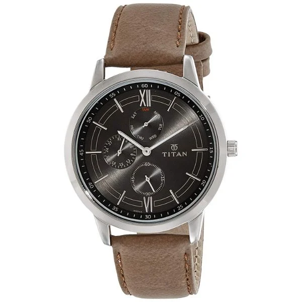 On Trend Chronograph Leather Men